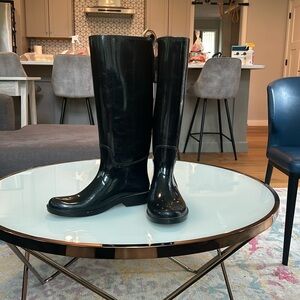COACH Signature Tall Rain Boot